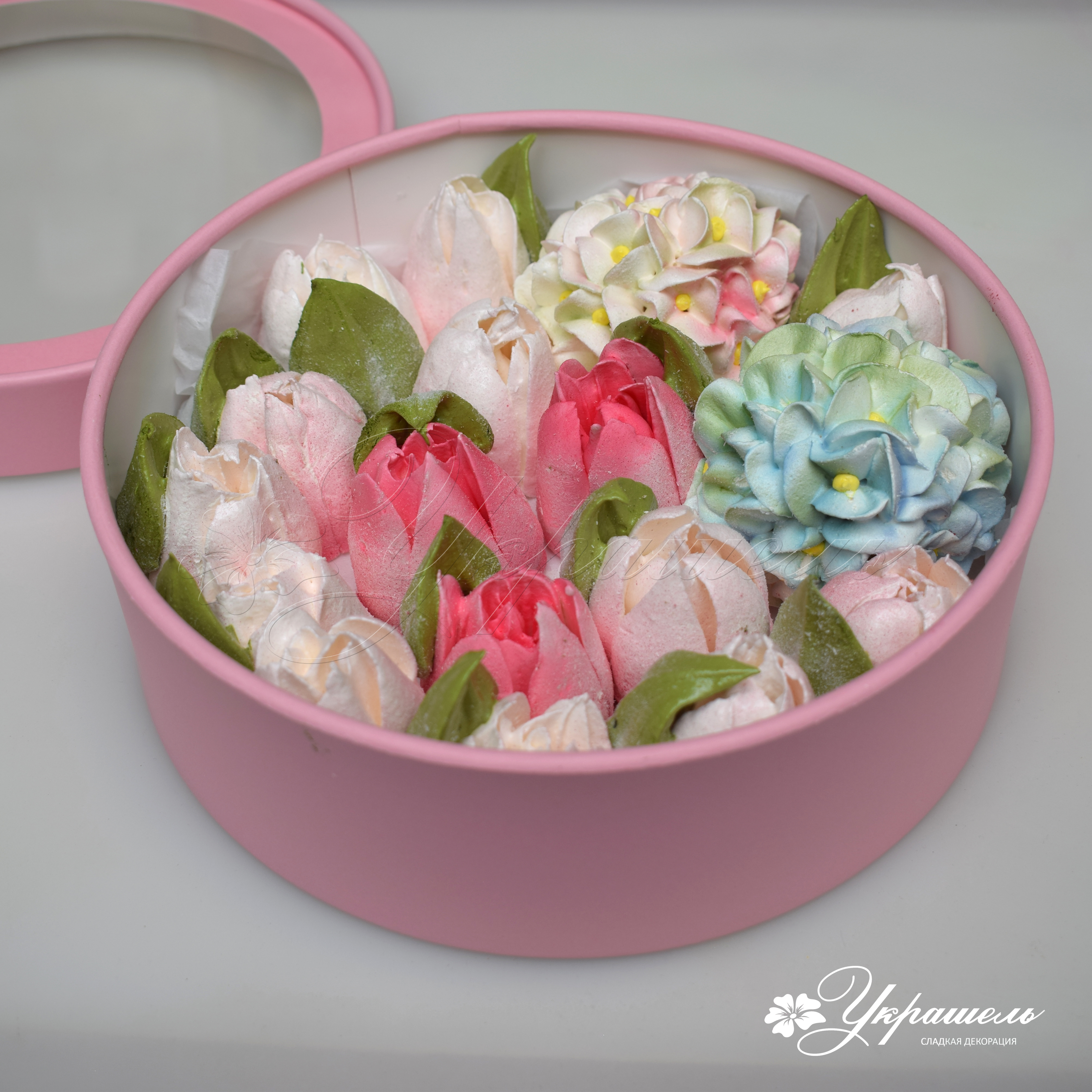 букет из зефира, цветы из зефира на заказ