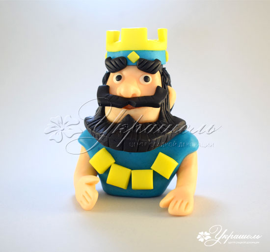 clash of clans из мастики, торт clash of clans, фигурки clash of clans
